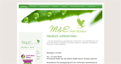 Desktop Screenshot of me-aloestudios.com